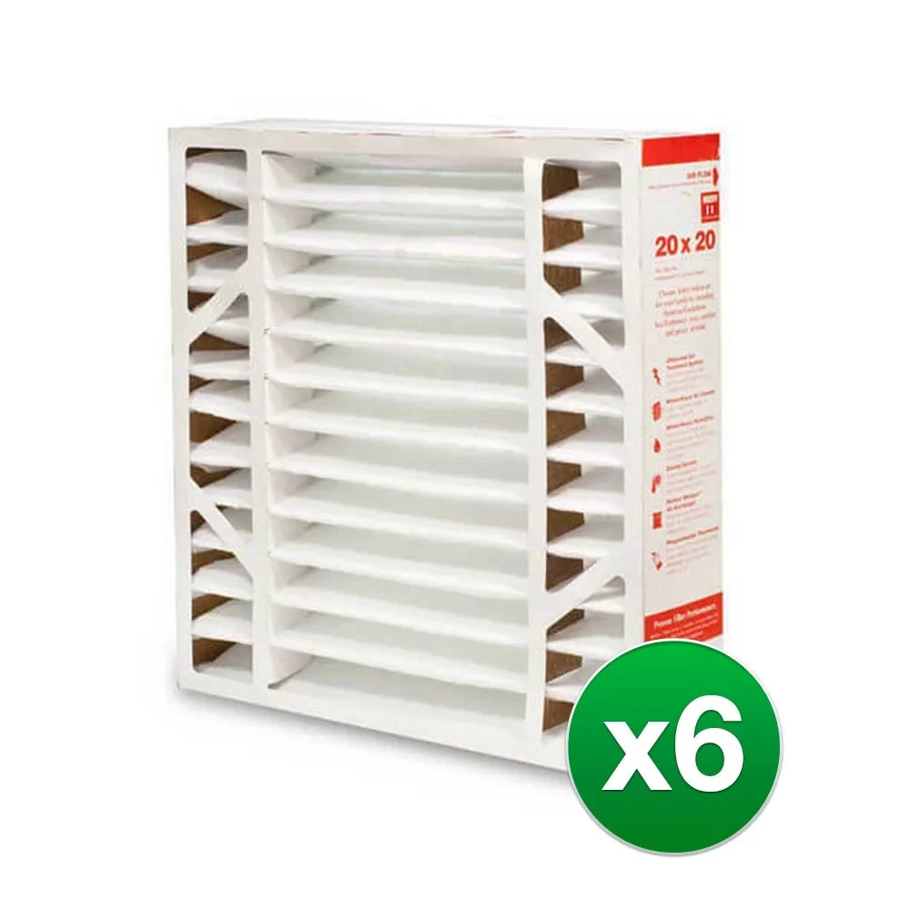 & - AC MERV 20x20x4 Replacement for Air Furnace Pack 6 Honeywell Filter 11