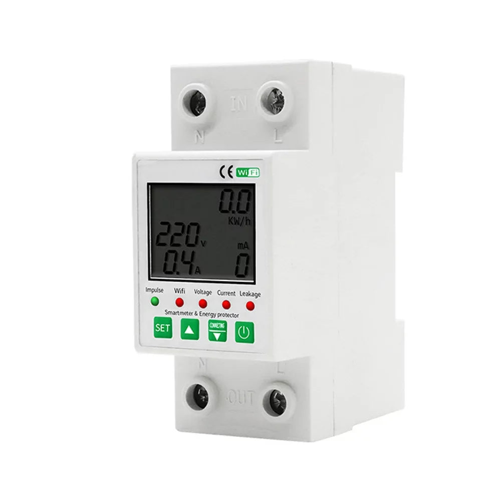 Protection Home WiFi Voice and Intelligent with with Pinnaco Compatible Meter for Leakage - Timer Electric Function Control