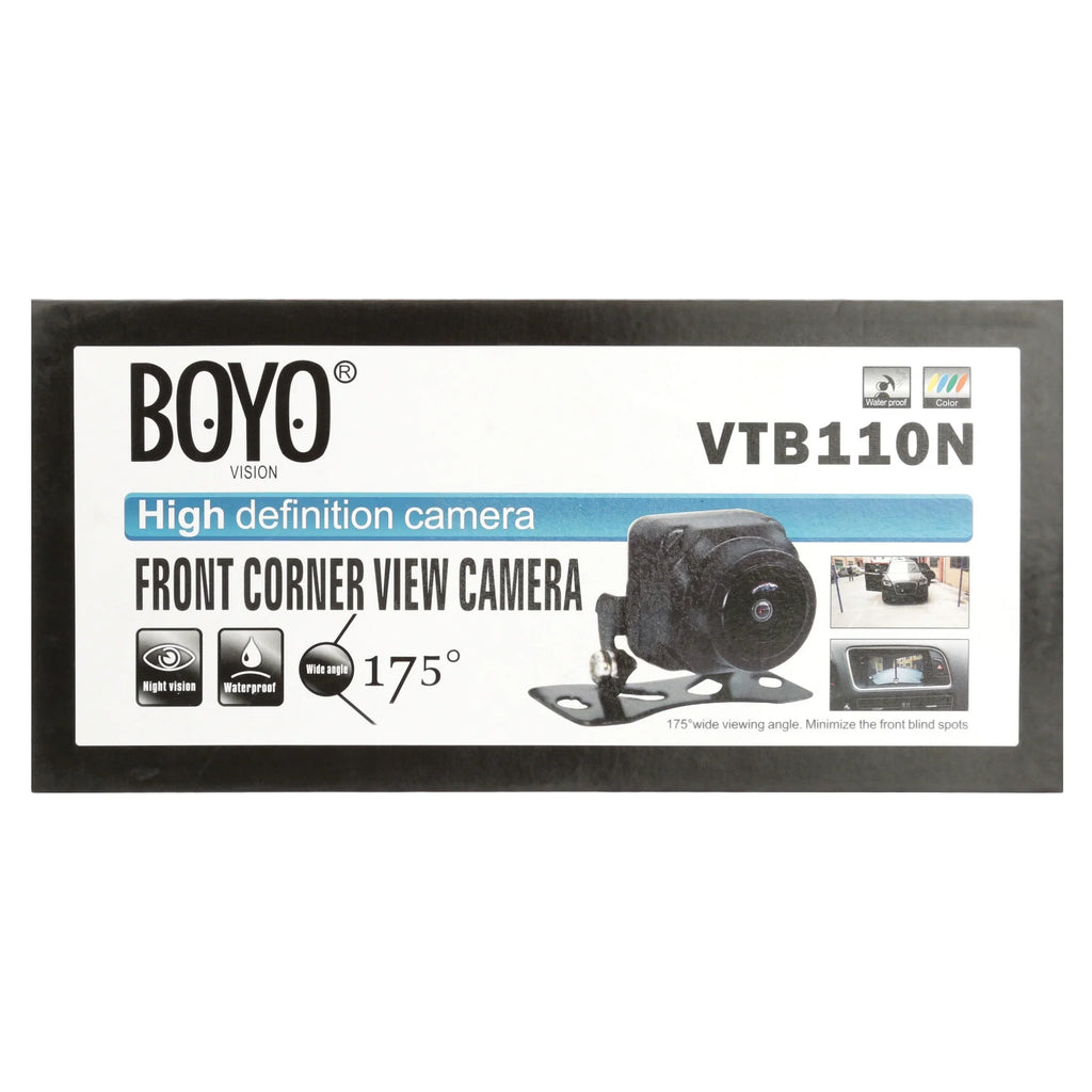 Universal Mount Camera BOYO Front VTB110N Corner-View -