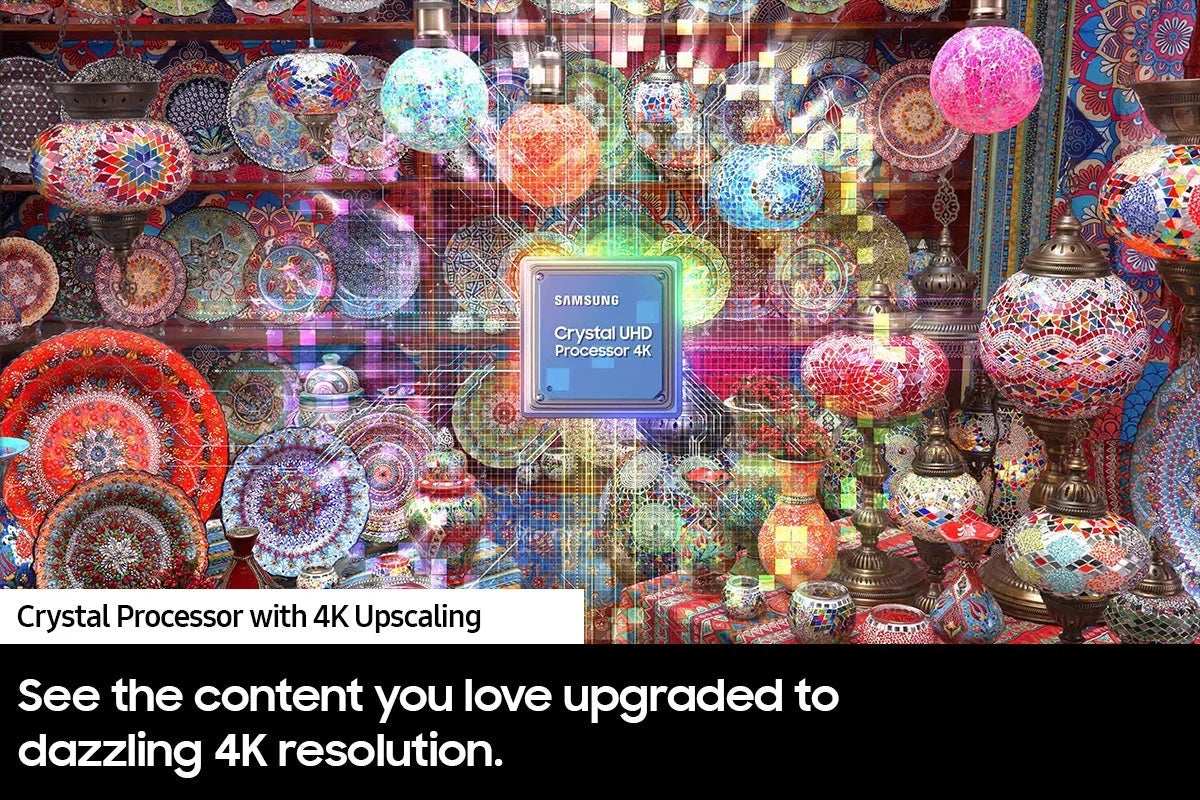 UN50CU8000FXZA Smart 50" (Refurbished) TV Restored UHD Class Crystal CU8000 4K