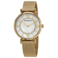 Watch Pearl Dial AR11321 Armani Emporio Ladies of Mother Quartz