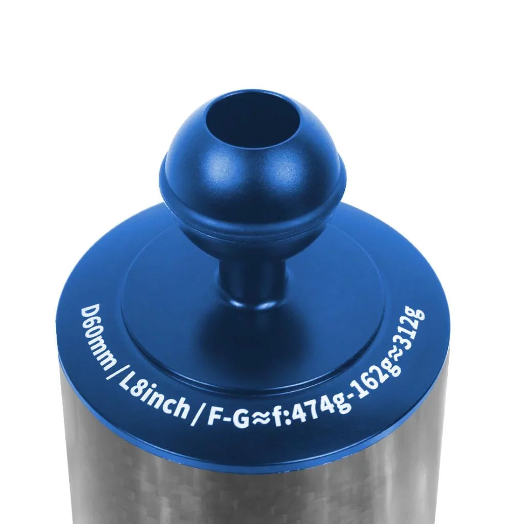 and liquid Floating Carbon Wide Arm for Photography Float double with balls 8in Angle Arm Fiber