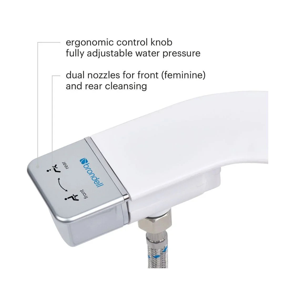 White Universal System Brondell Bidet SimpleSpa