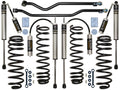 System 3" Wrangler, JK 2007-18 ICON Stage Suspension Jeep Lift, 3
