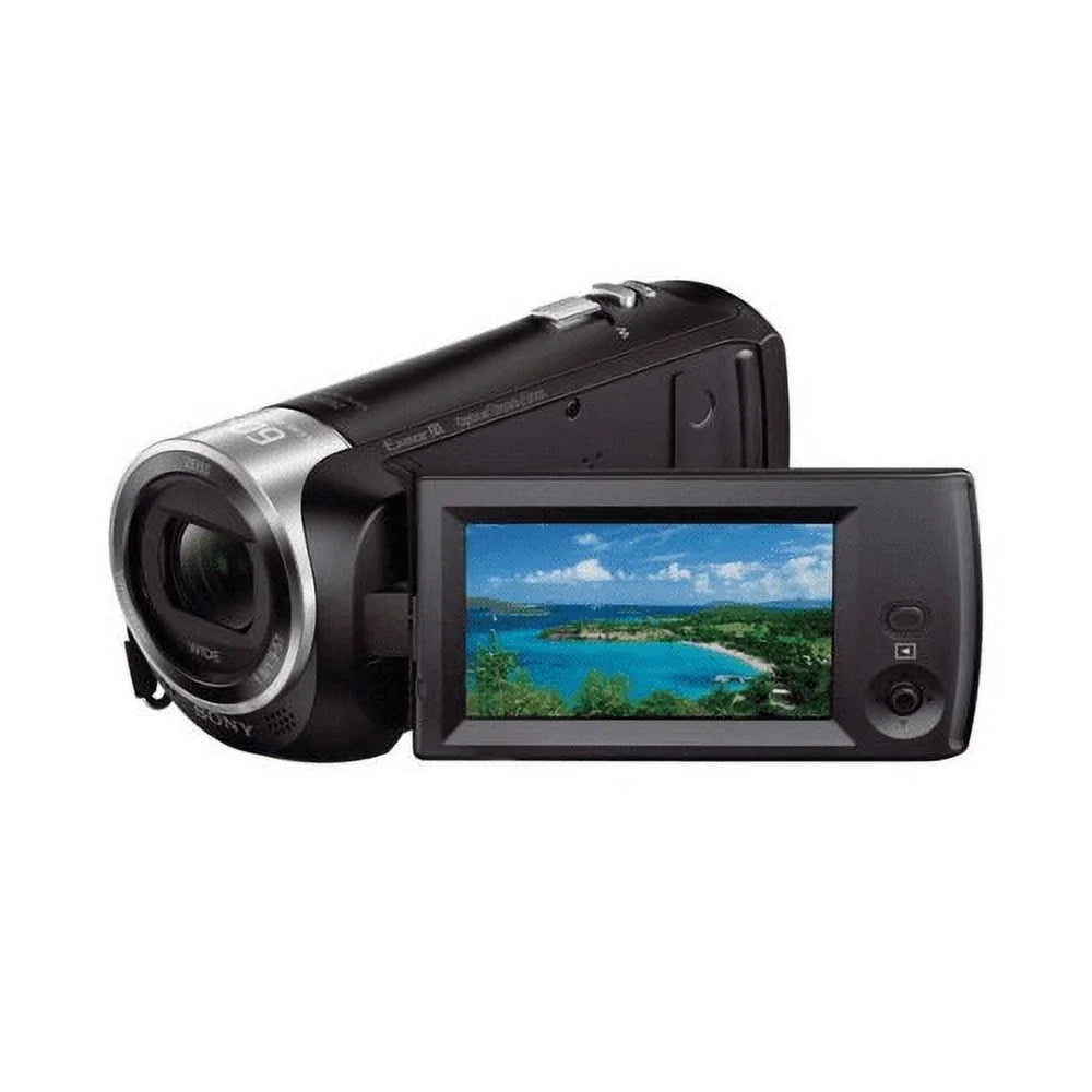 32GB SD Bundle 1080p CX405 Card Accessory Handycam Camcorder with and
