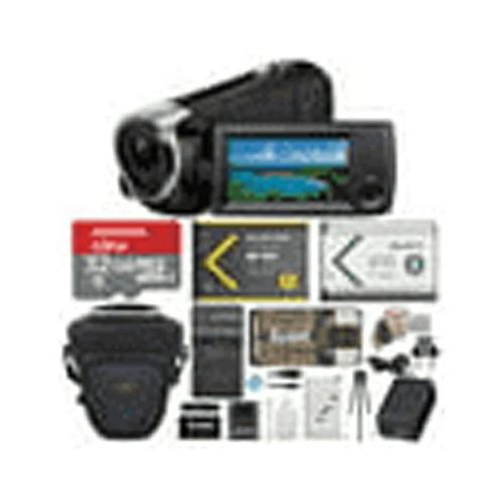 32GB SD Bundle 1080p CX405 Card Accessory Handycam Camcorder with and