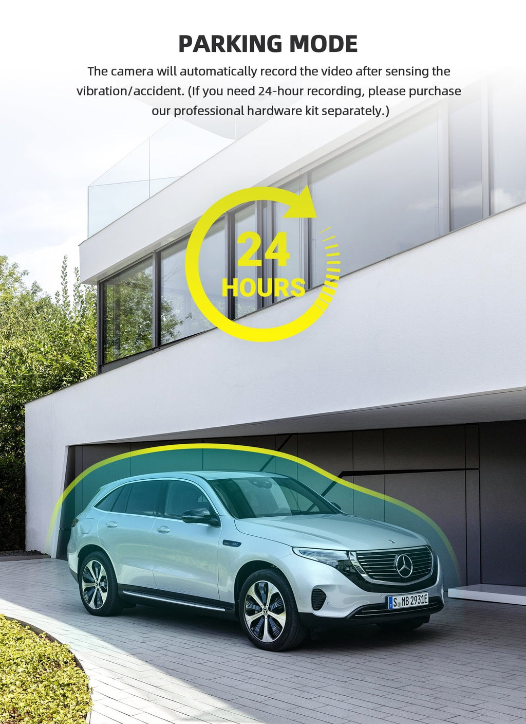 Speed, Dash Dual Wide WDR, Monitor Car Parking Vision, Dashcam IR Front with and Port, Camera 3 Angle, GPS with Dash WiFi Triple Night 4K Channel 2K+1080P+1080P@30fps Type 170° Cam C Inside, 24hr