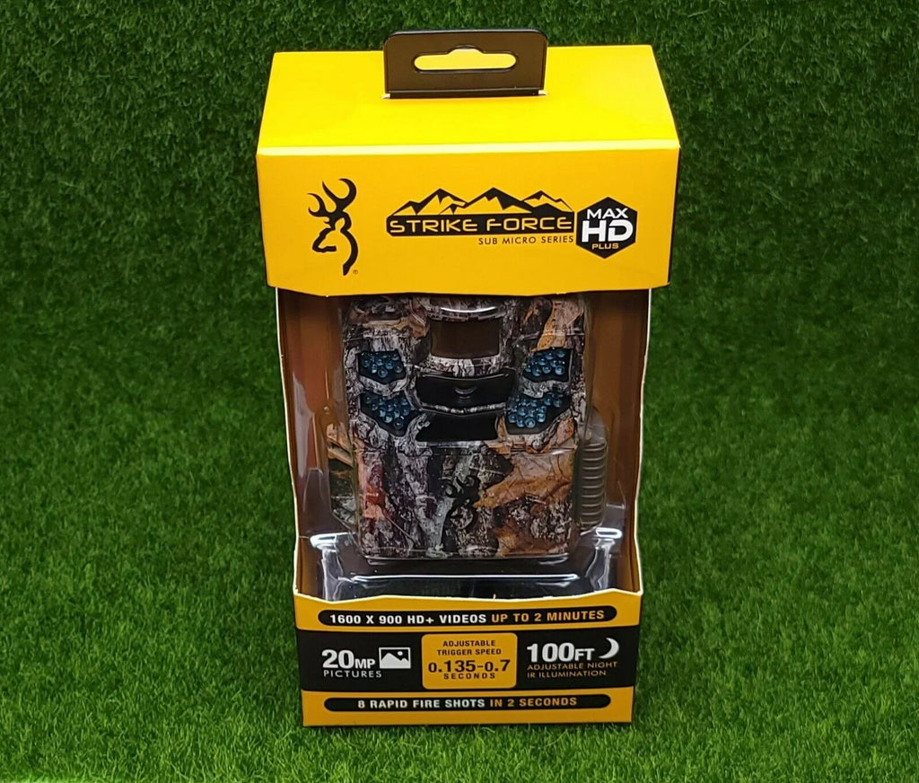 Cameras HD Strike Camera Max 20MP Browning Trail Force Trail Plus