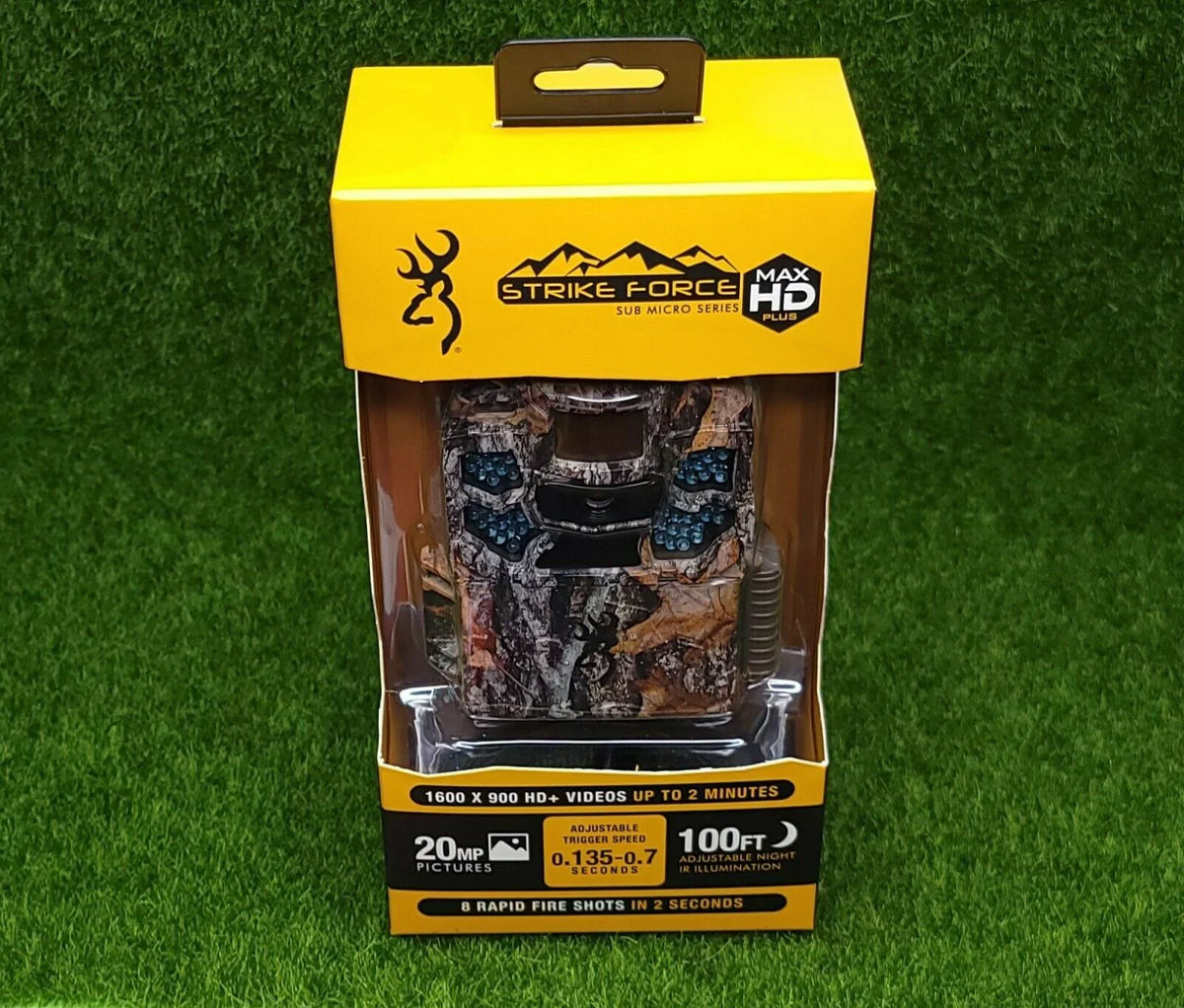 Cameras HD Strike Camera Max 20MP Browning Trail Force Trail Plus