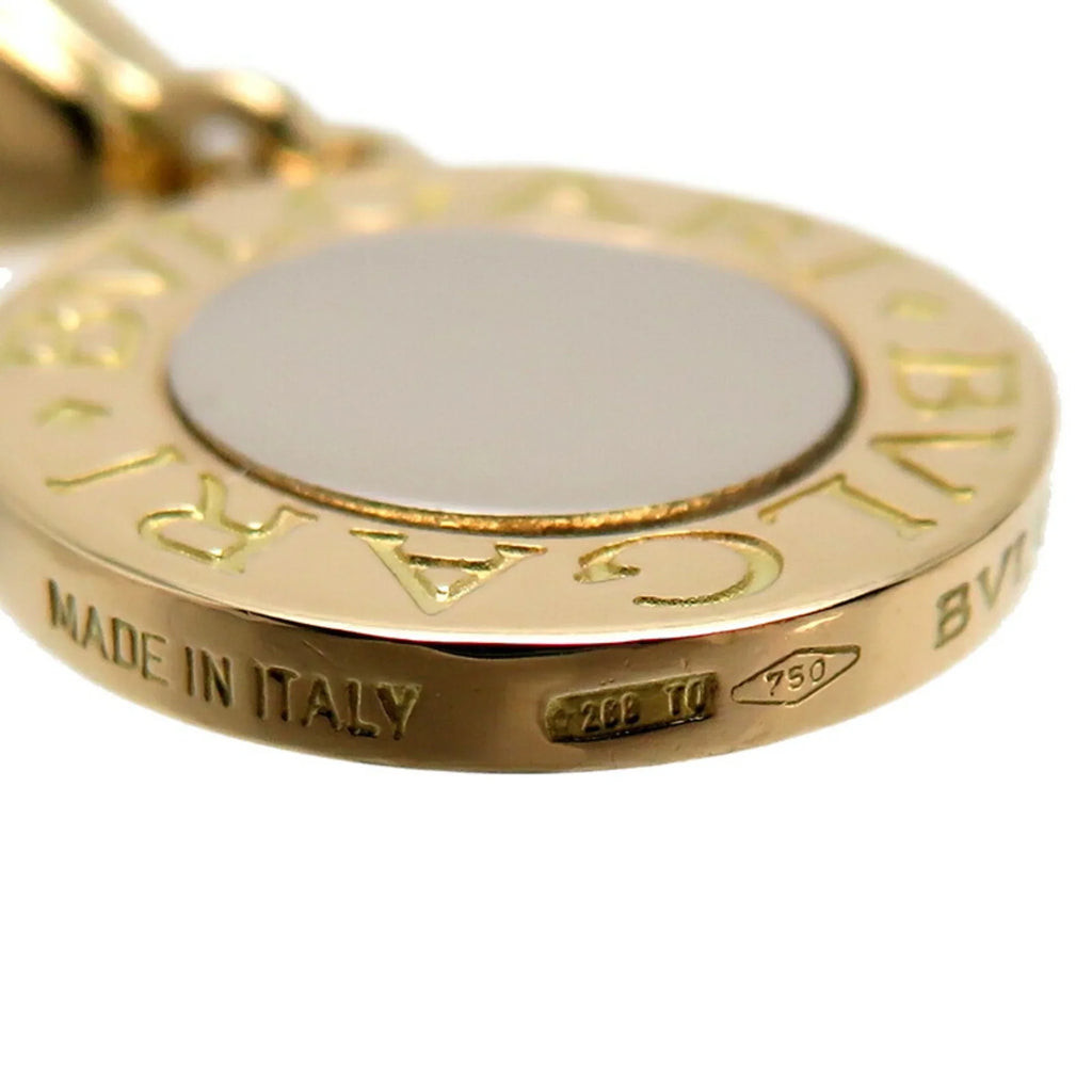 Yellow 750 Gold and Pre-Owned BVLGARI Men's Women's Charm (Good)