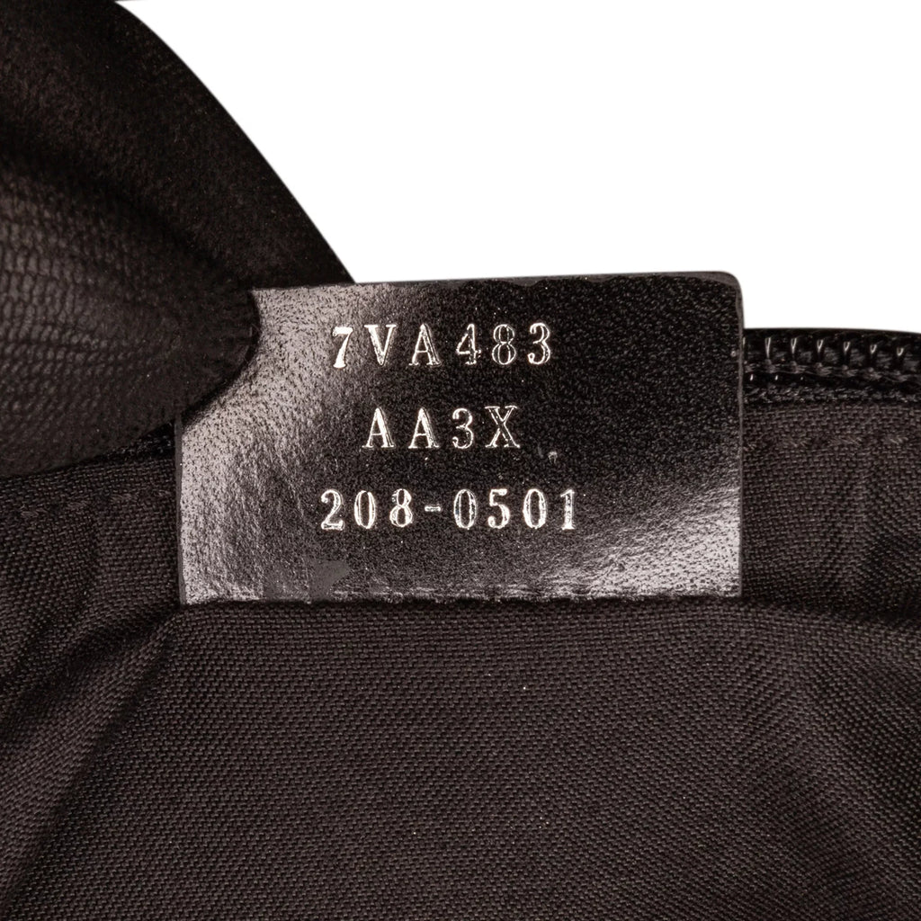 Black FF Belt Grace Pre-Owned Unisex Pocket Fabric Fendi Bag Authenticated Neoprene (Good) Vitello Knit Perforated