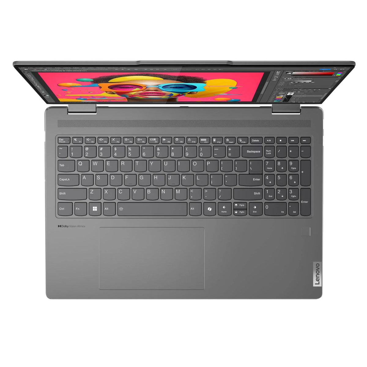 2-in-1 Laptop, 125U, Glass, Graphics, IPS SSD GB, 16" 1TB 7i Yoga