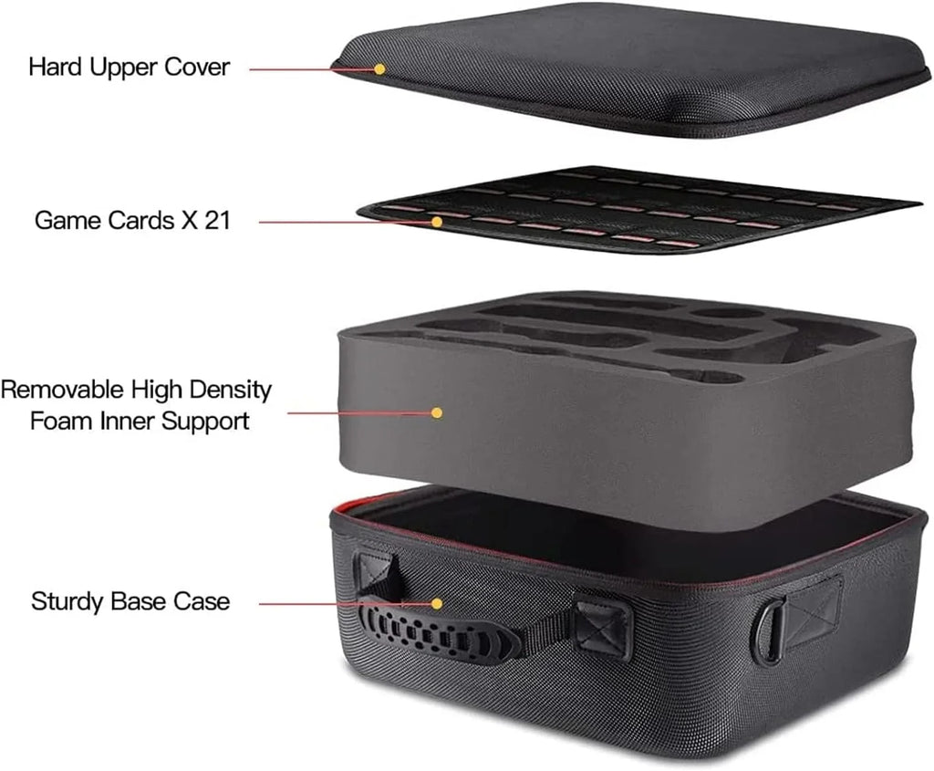 / for Hard 2021, Case Accessories Shell Nintendo Switch Switch with Carrying Compatible Travel OLED HEYSTOP Console Portable & Model Switch Bag
