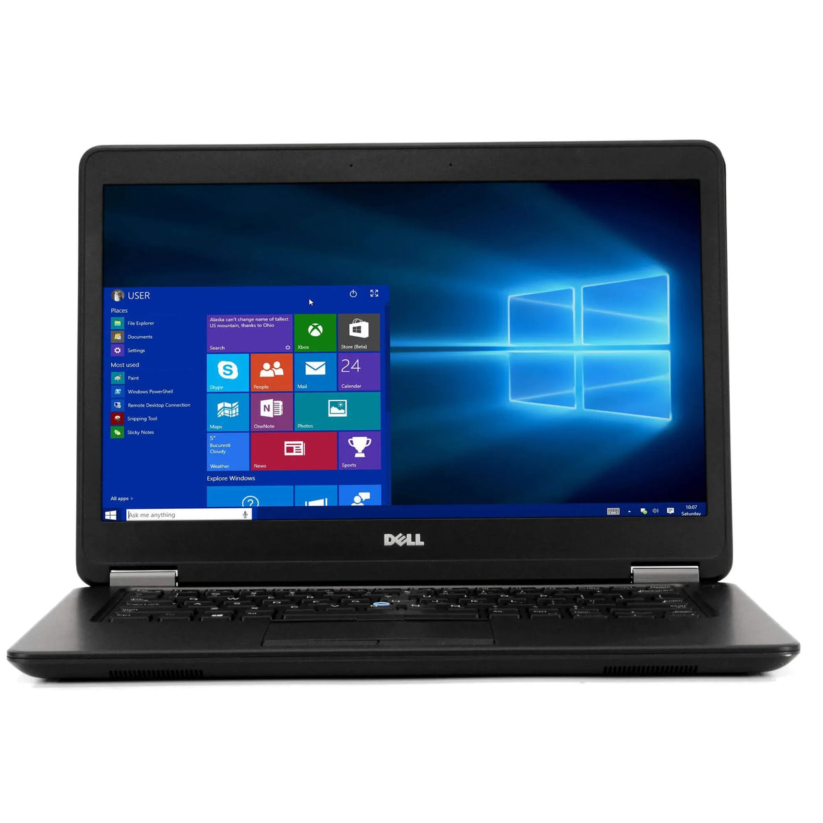 Screen GHz Laptop Drive, 10 State 64Bit, 8GB 5, Core Gen DDR3 240GB 14"" Professional Intel Windows (SSD) Solid E7450 Drive Latitude SSD Used" Dual 2.90 i5 Computer, RAM, Hard "
