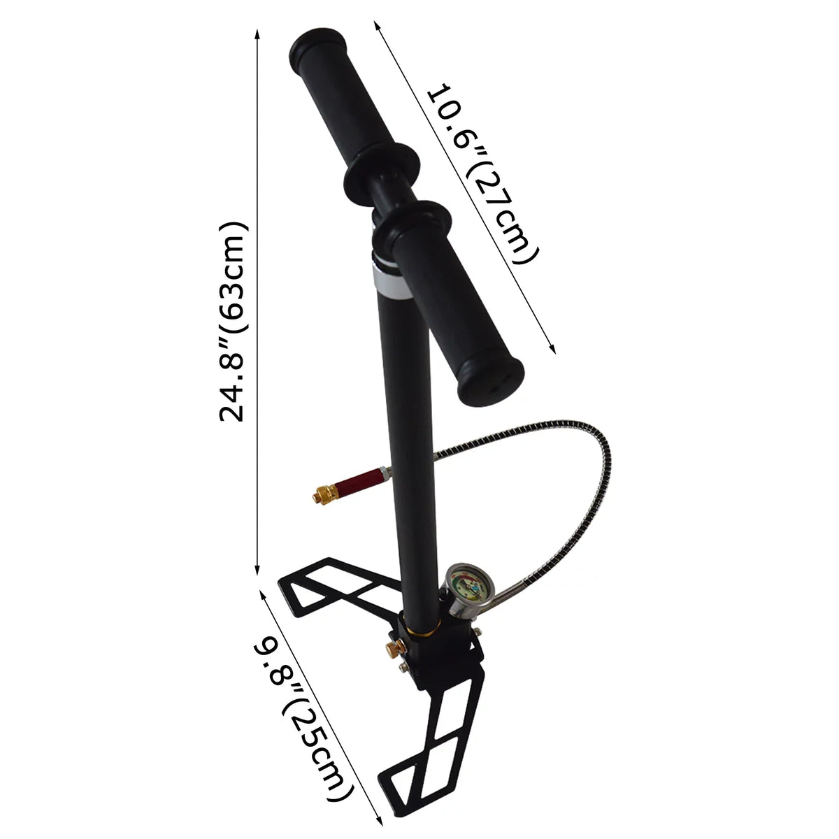Hand Pressure Hunting Pump Four Techtongda High Operated 5800PSI Stage PCP Inflator Air