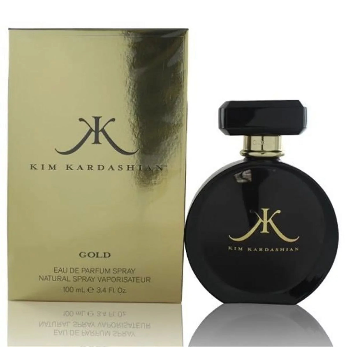 3.4 Womens Kardashian Spray Gold Kim Parfum Kim Kardashian De Eau oz