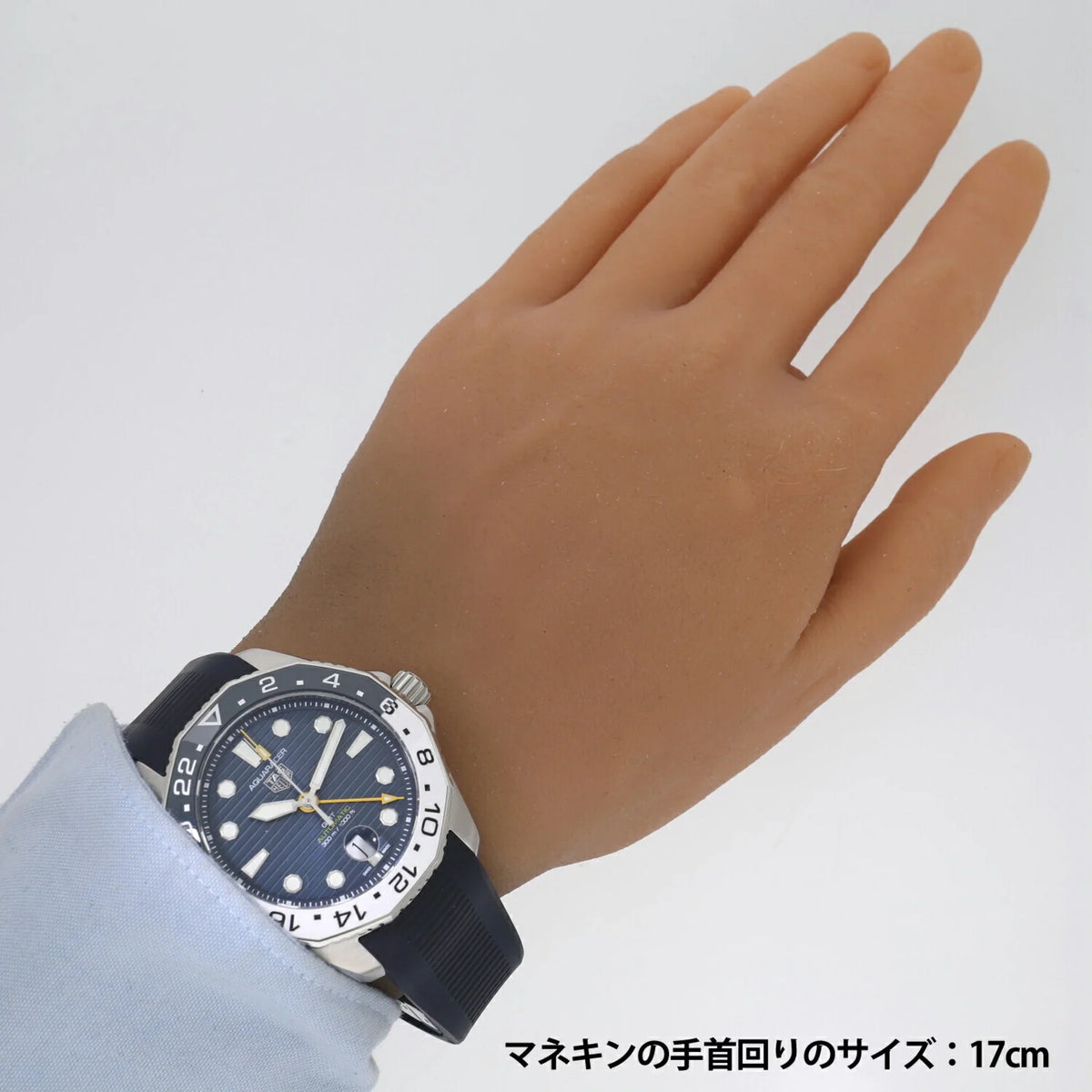 300 Blue (New) Aquaracer WBP2010.FT6198 GMT Heuer Pre-Owned Caliber Professional Men's Tag Watch 7