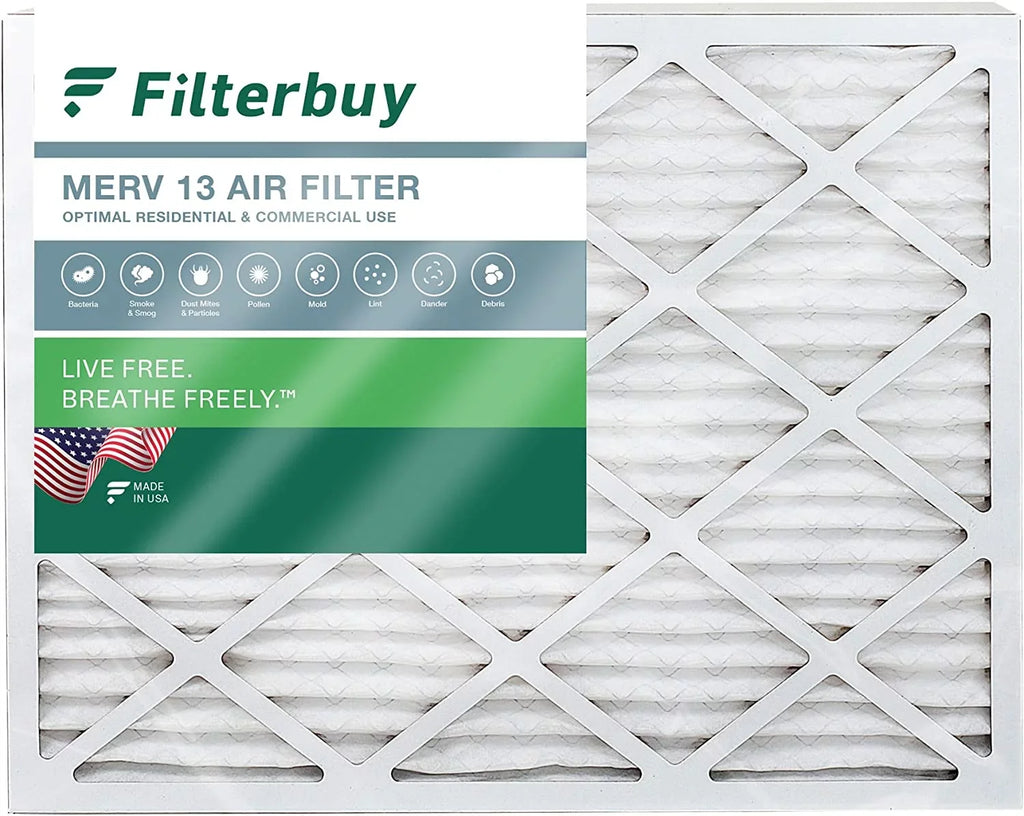 Air Filters 13 20x27x1 HVAC AC MERV Furnace (1-Pack) Filterbuy Pleated