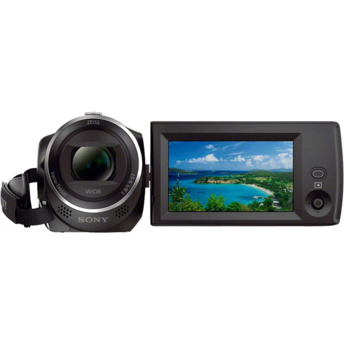 Accessory 64GB + Camcorder 60p Ultra HD UHS-I + Bundle Battery Pack Full Memory + NP-BX1 Card MicroSDXC HDR-CX405/B