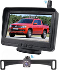 LCD Camera for RV Wireless 170 View Rear Car, Truck, for 4.3"" Night B-Qtech Vision Monitor Waterproof with Backup Camera