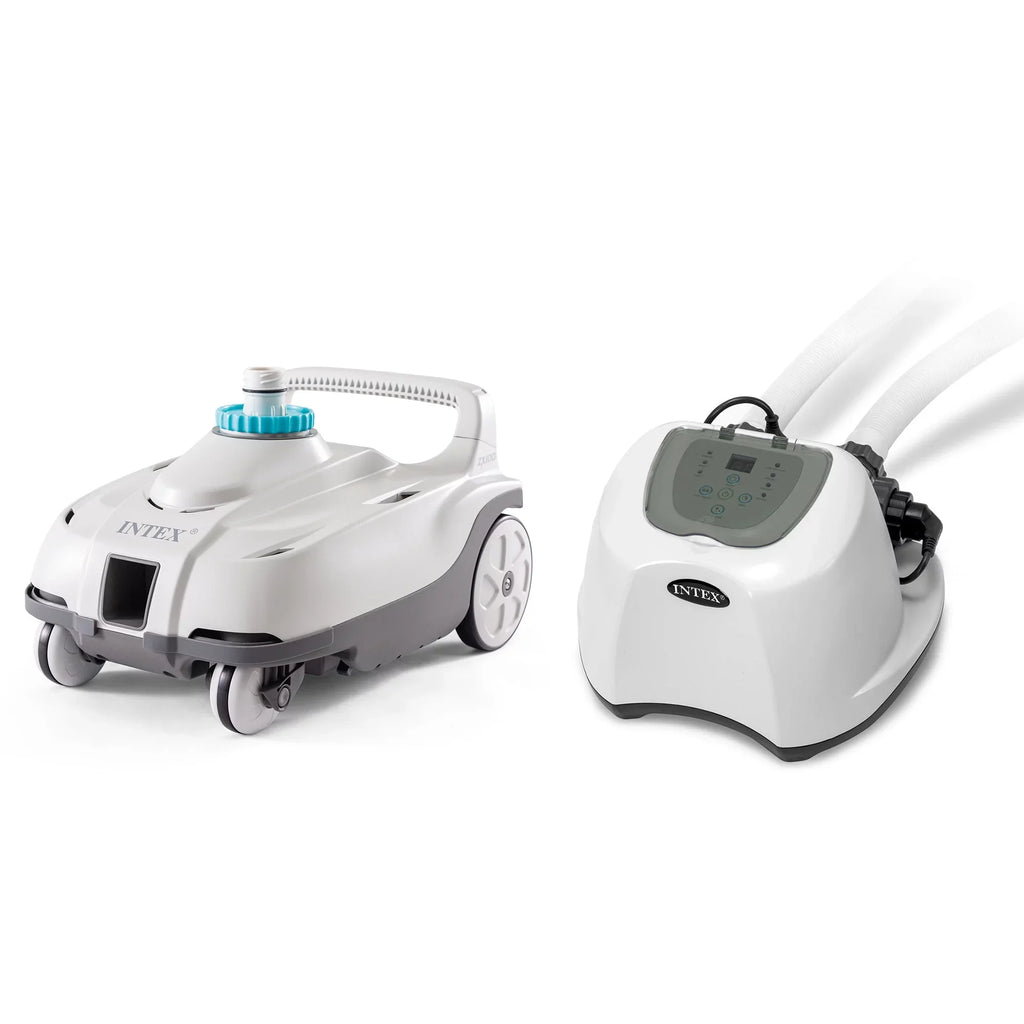 Pool Intex Krystal Saltwater ZX100 Clear System Cleaner with