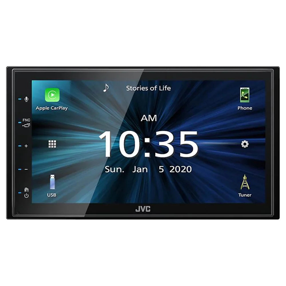 Receiver not Camera JVC DVD/CD play Multimedia w/ (Does KW-M56BT Discs) New Backup