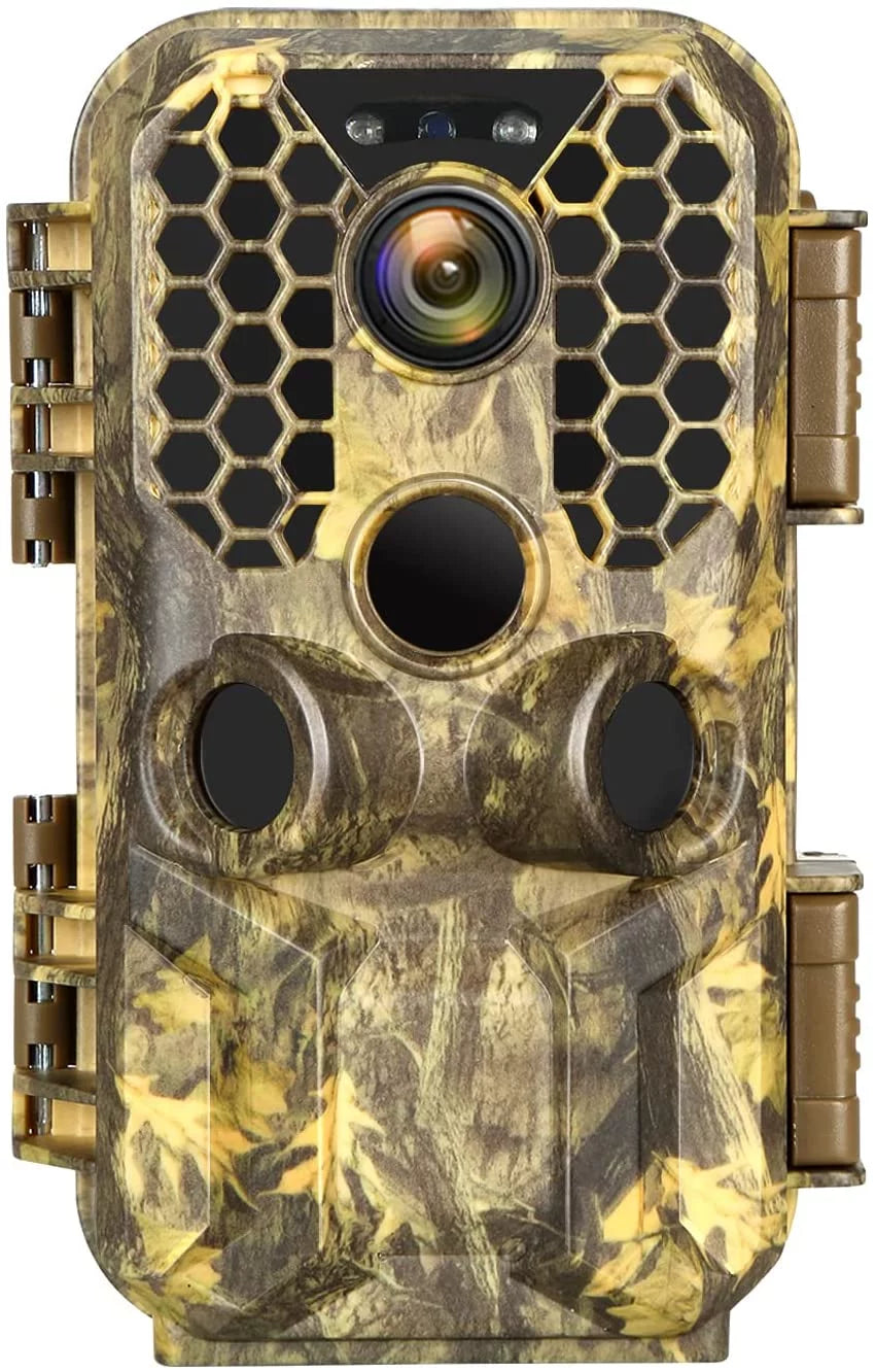 Game Camera Activated Night & Picture Phone View Hunting for Waterproof Photo Video Cell Wireless 30MP Trail & Home Lapse Security, Wildlife on Motion Real Video Vision 4K Time WiFi &