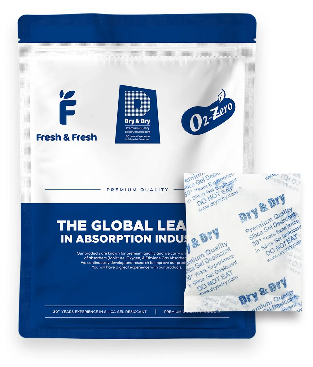 Rechargeable Desiccant Premium Dehumidifiers & Gram Packets - Dry" Silica 50 Packs] [50 Fabric Gel "Dry