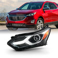 Left 2018 Headlamp 19 2021 DRL 18 Driver 2019 AKKON Chrome Chevy [HID/Xenon Type] Headlight Fits LED 20 - 2020 Equinox Side