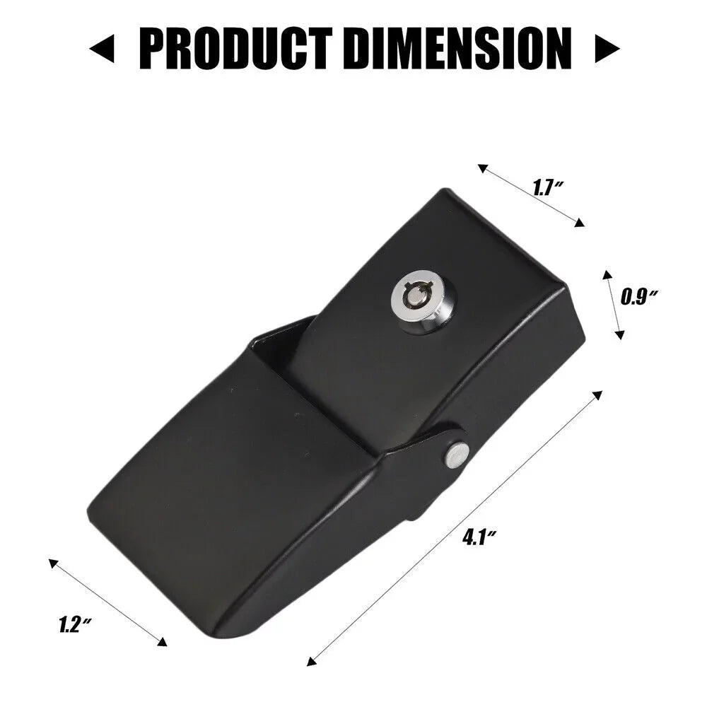 Stylish Locking Materials & - - Jeep Latch JK for JKU - Kit Hood Jahy2Tech Wrangler Pins Installation Strong High-grade Easy