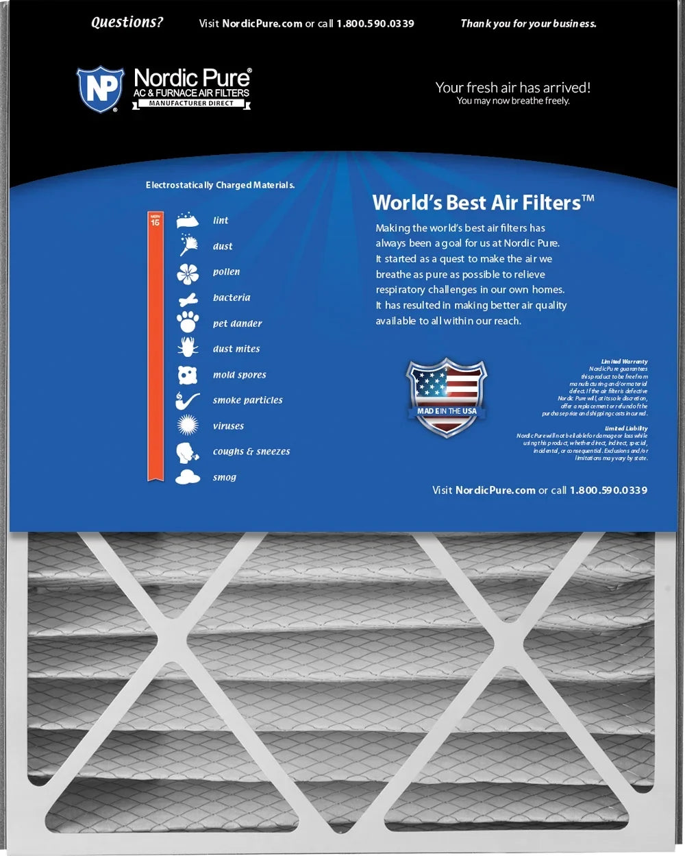 Air Air Bear Pack (4 MERV Replacement 1 15 Filter 266649-102 20x25x5 7/8)