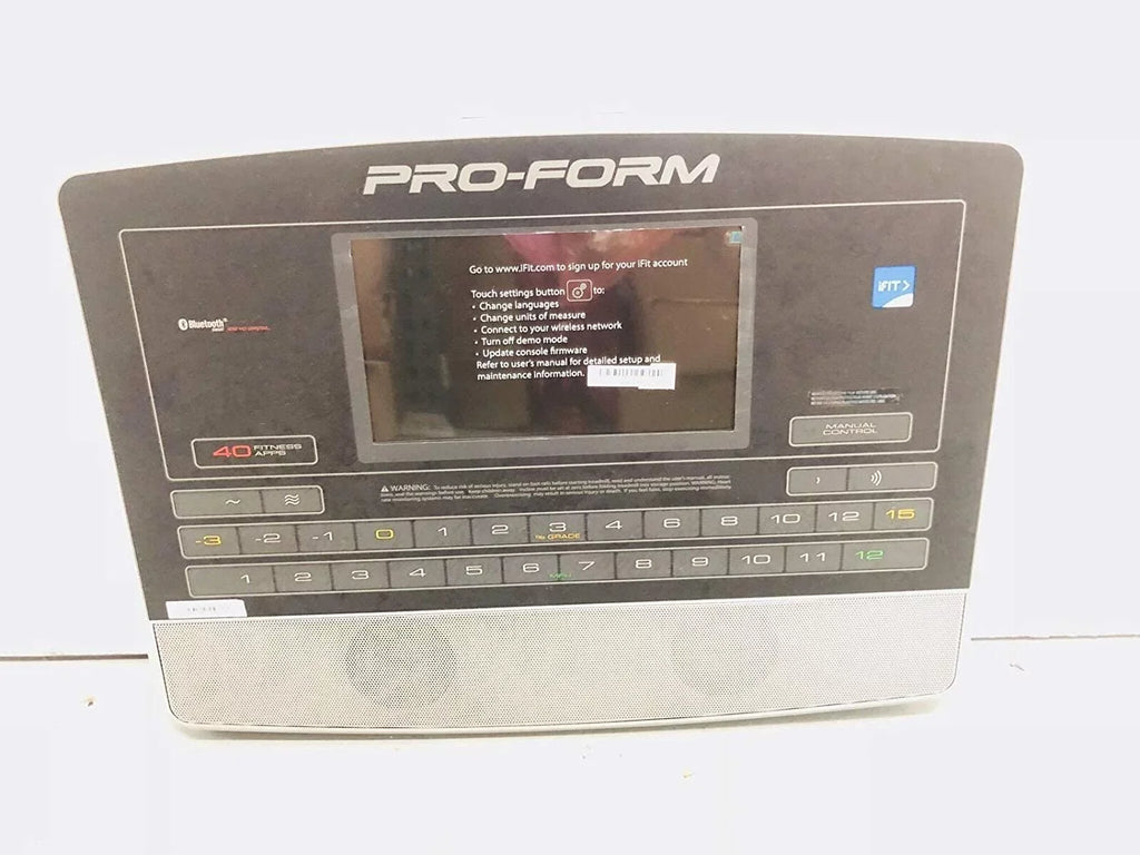 Icon ETPF17116 Health Inc. Fitness, 385550 Proform with Console & Display Pro 9000 Treadmill 384470 Works