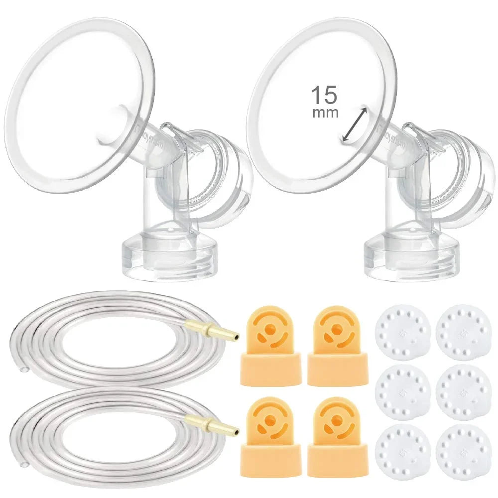 design Compatible Pump in Medela in with with Parts Pump for Flanges) Pumps (15mm Not Pump Maymom MaxFlow design
