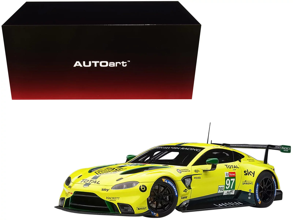 Martin Lynn Vantage Mans Aston - - Car Autoart GTE 2018 Diecast 1/18 Adam Le Model #97 by PRO Martin