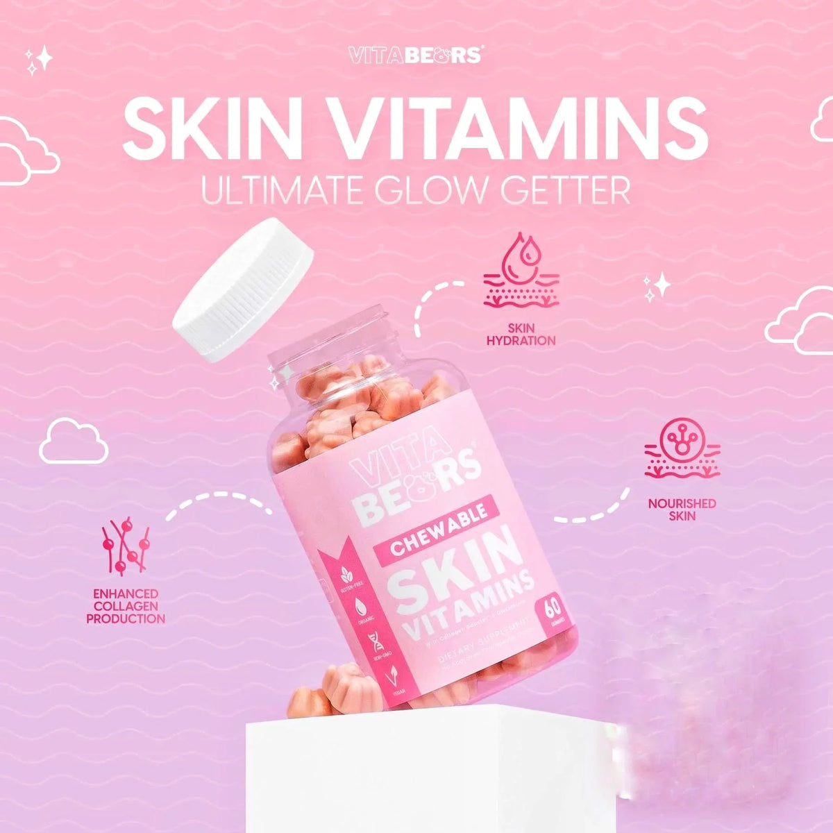 SKIN GLOW VitaBears Duo & FLAWLESS Vitamin