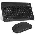 for Keyboard Slim Xiaomi - Combo Mouse Keyboard Mouse 2S and and Bluetooth All Mac/Tablet/iPad/PC/Laptop Ergonomic Ultra Onyx Full-dimension Bluetooth Enabled Black Mi Mix and Rechargeable