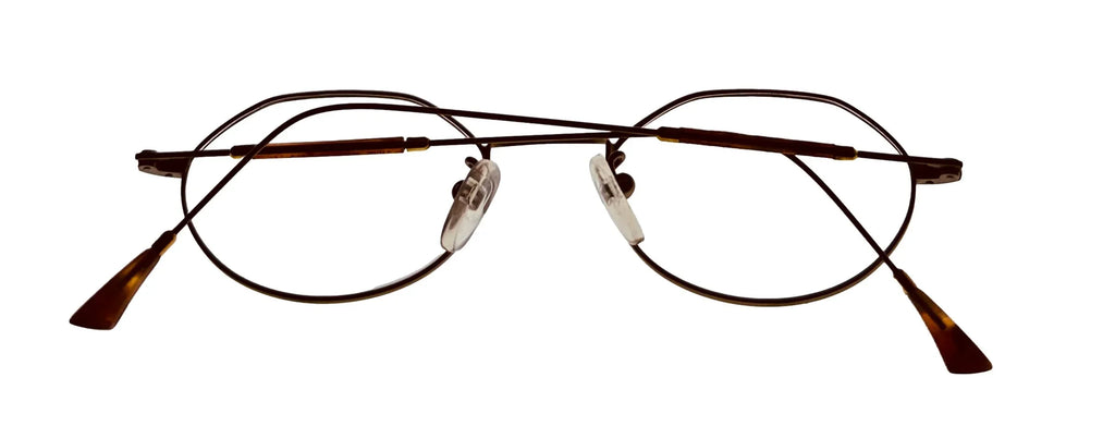 Eyewear Frame Gold Bob Tortoise BM777 47mm Mens Oval Antique Mackie