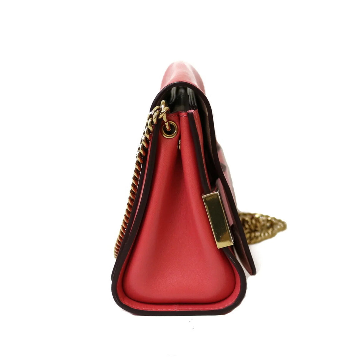 Chloe Bag Chloé Leather Pre-Owned Shoulder (Fair) Women's Pink