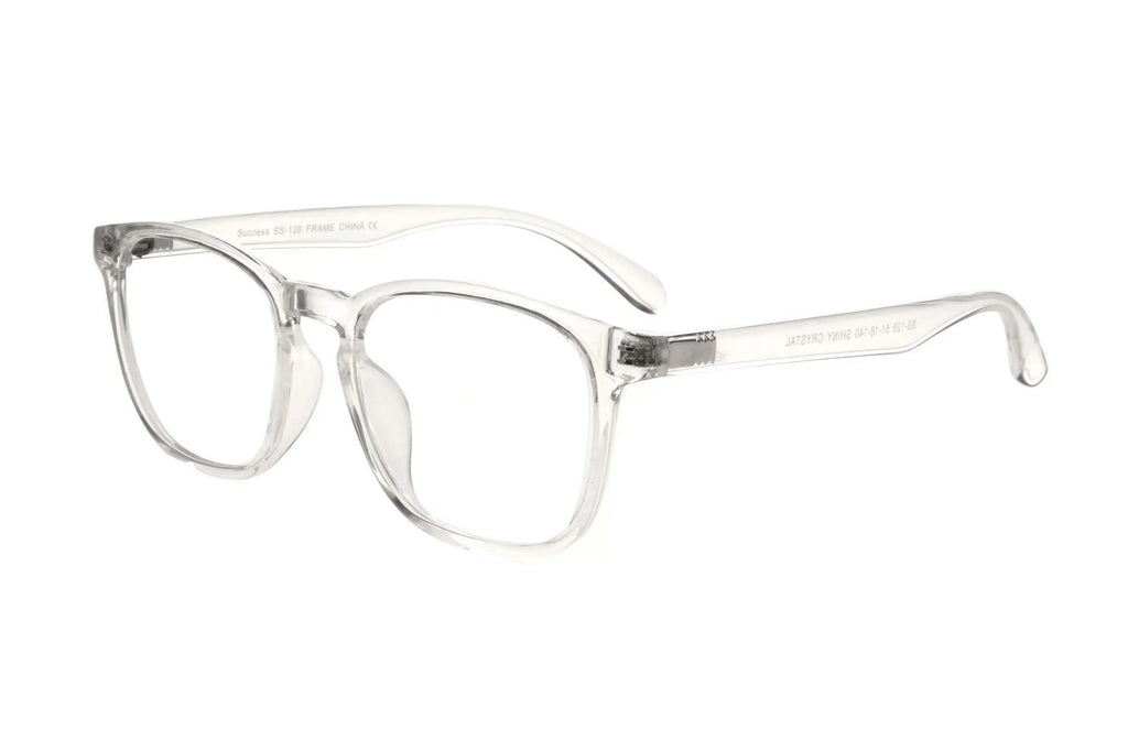 Eyeglasses NEW Crystal 51/18/140 SS-128 Clear SUCCESS