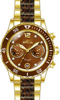 Analog Watch Quartz 24706 Steel Brown Angel Bracelet Case & Invicta Women's