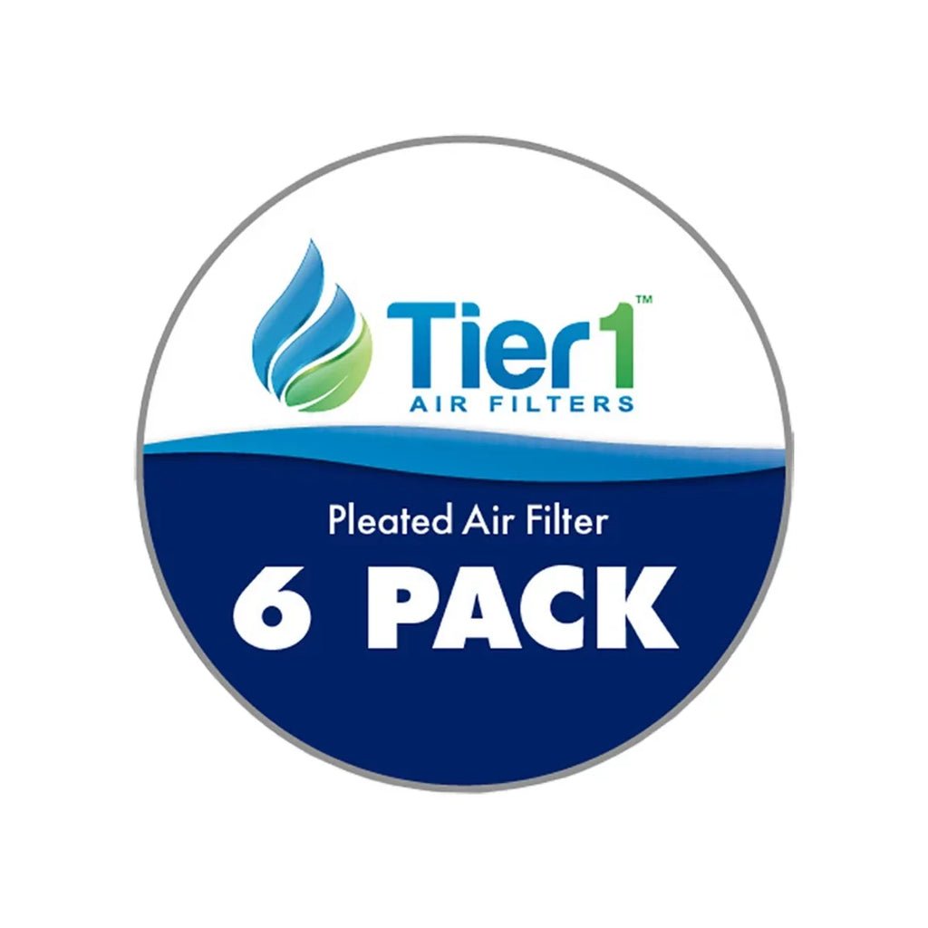 Filter Replacement - Pleated Ultra - - - 11 16x25x4 6 Pack Tier1 Allergen grade Air Improved Filer for Air Air System MERV -