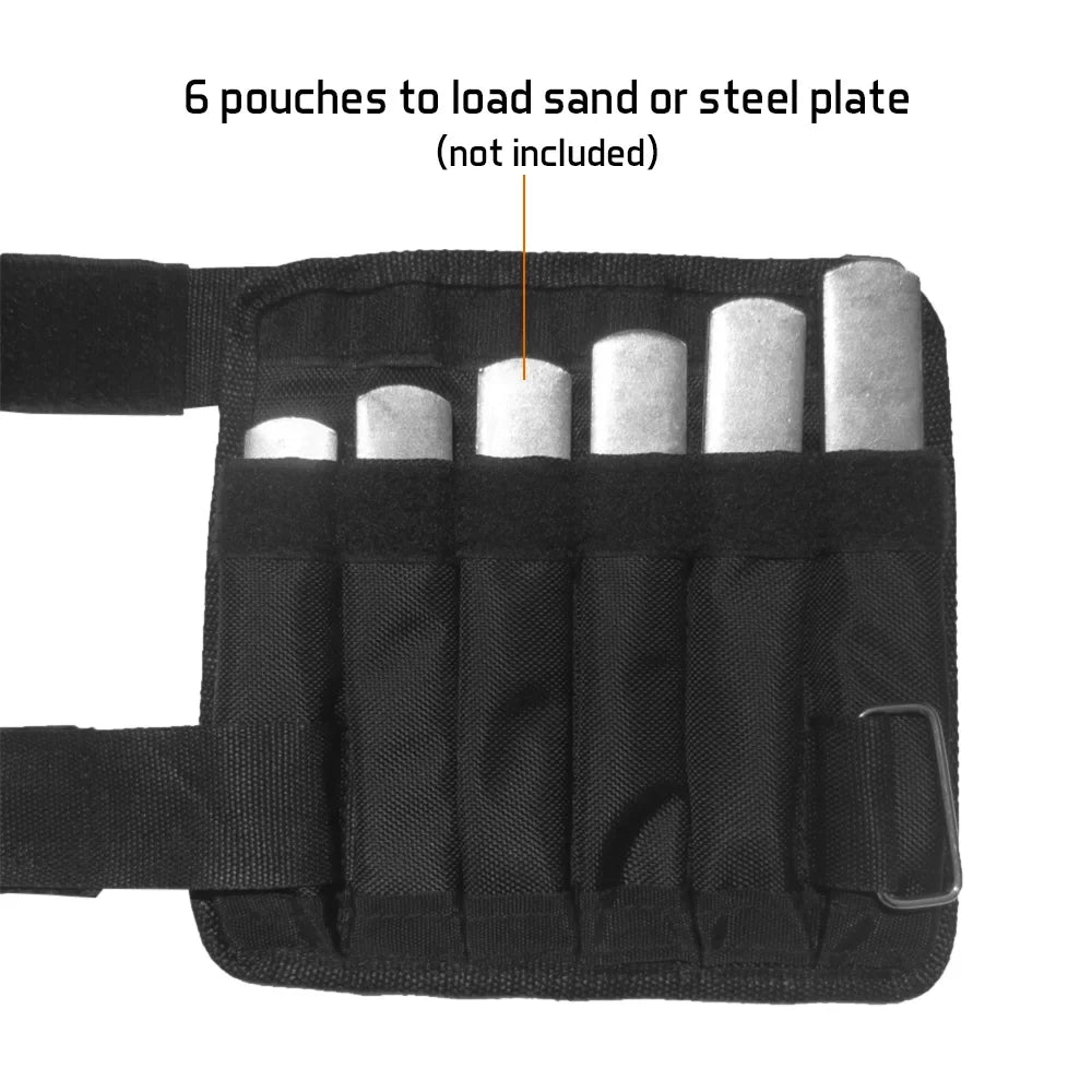 Max Packs Oxford Wrist Training Wraps 5/10kg (Empty) Exercise Loading Loading Weight Weighted Abody Strength Weighted 2 Ankle Adjustable