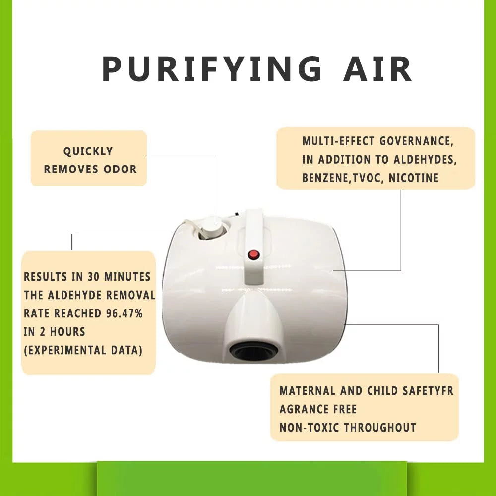 Fog Office & Best Machine House Atomizer. Smart Retail Indoor/exterior Home, Sterilization Portable Car, for