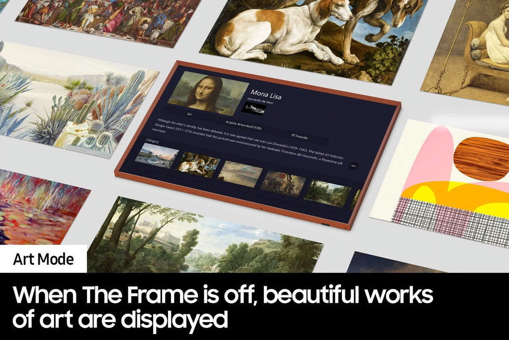 50" - with - Smart The 50-Inch Modern Series HDR Frame (2022) VG-SCFA50WTB TV The a Customizable Class White QLED Bezel Frame Quantum