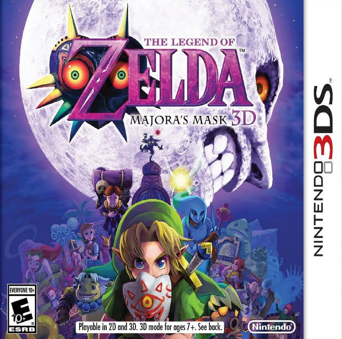 2019) Majora's Legend Mask The Restored 3DS, of (Nintendo Zelda: (Refurbished) RPG Game 3D