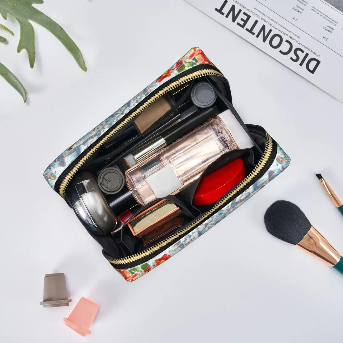 Pouch Grinch Storage Christmas Adventures Bag Bag Makeup Gift The Portable Purse Cosmetic Organizer Leather Toiletry Travel