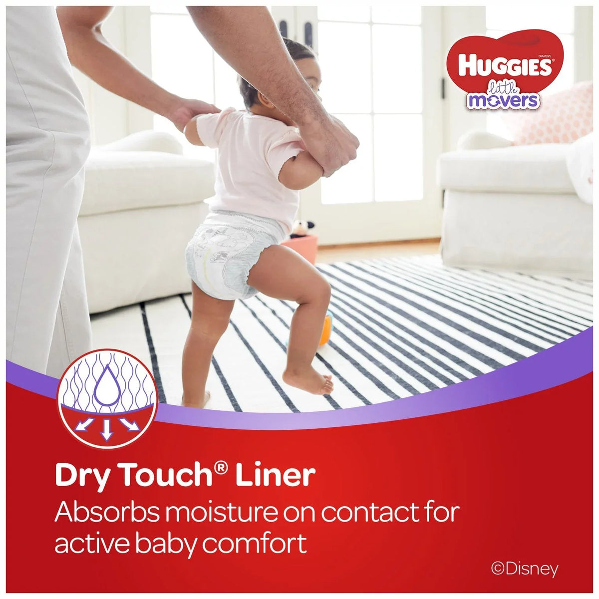 dimension Little Baby Ct, 104 Giant Diapers, Pack Movers Huggies 4,