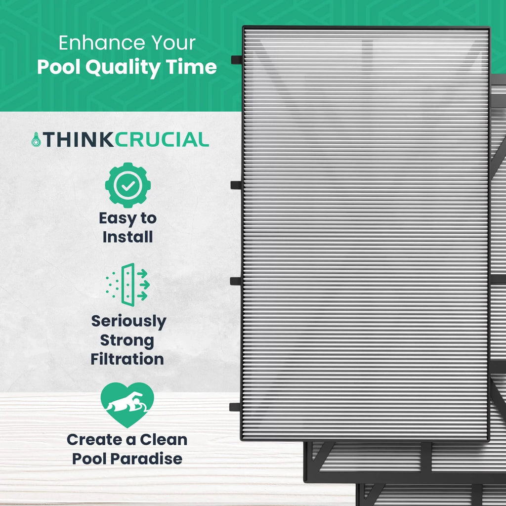Fine Models, Wave Part# - Filters Plus, Crucial M5, 90, Wave Panels Z5 M400, CC Filter M4, with Dolphin, Ultra M200, 9991432-R4 Oasis Replacement Large Compatible Think M500, Maytronics 65, Nautilus