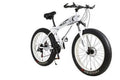 White Bike 4.0 Snow Grass MTB and Speed 21 Sand Inch Bike Shark Fat Tire 26