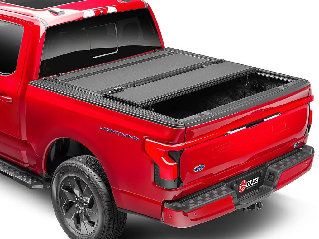 Folding | by with BAK - 2023 Ranger Hard Bed 448332 1" Cover RealTruck Bed Tonneau Truck | BAKFlip 2019 Compatible 5' MX4 (61")